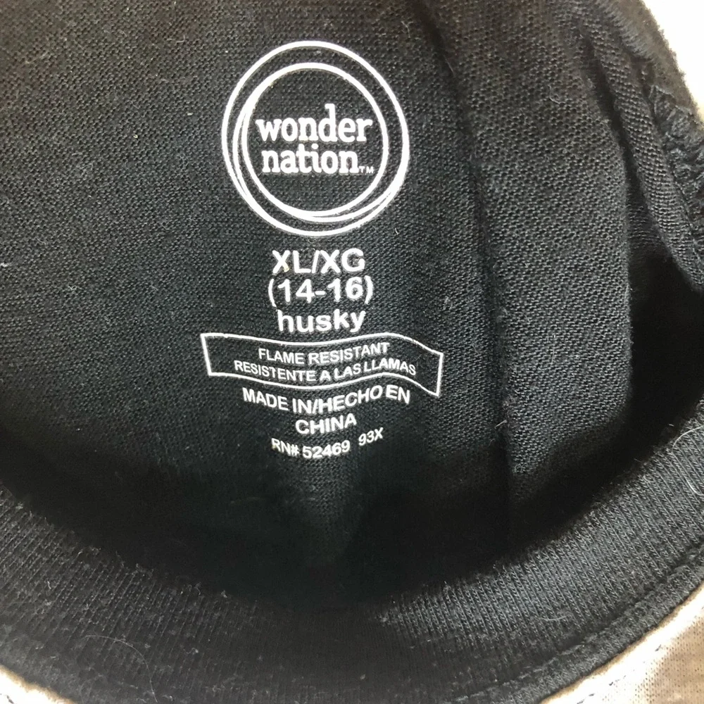 wonder nation “Cool Dude' Skateboard Tee Junior’s Size XL Unisex Girl Boy